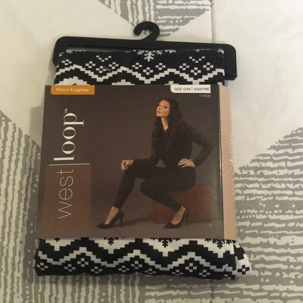 West loop Fleece Leggings 1 pair